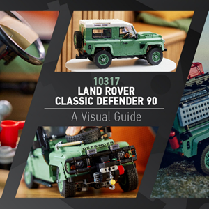 لگو تکنیک لندروور دیفندر 2336 قطعه Land Rover Classic Defender 90 مدل 10317_اسباب بازی